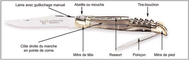 Detailbild Laguiole en Aubrac Taschenmesser